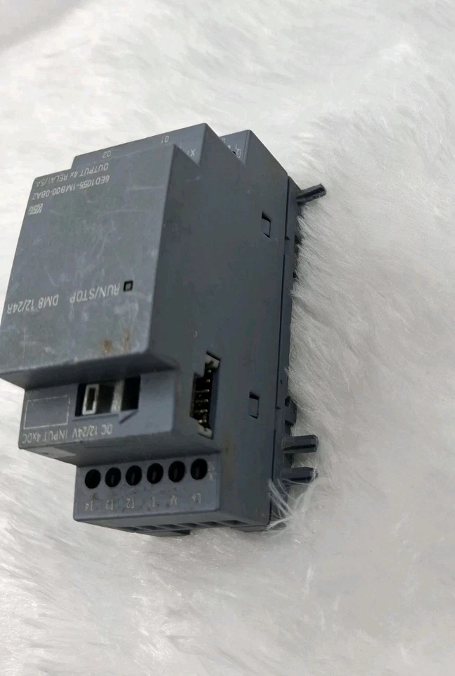 SIEMENS 6ED1055-1MB00-0BA2 DM8 12/24R 12/24VDC EXPANSION MODULE